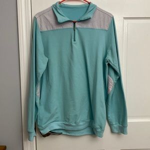 Quarter zip pullover